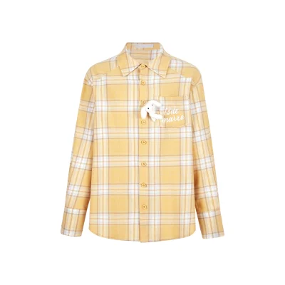 13DE MARZO Doozoo In Pocket Shirt Yellow