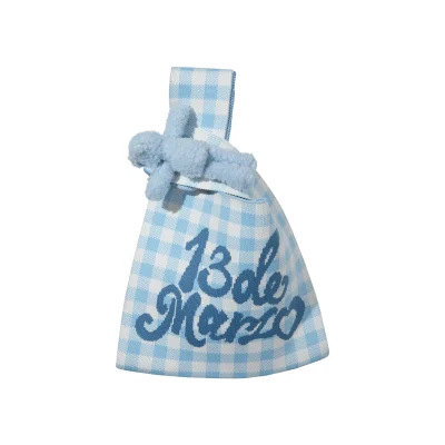 13DE MARZO Bear Picnic Bag Blue