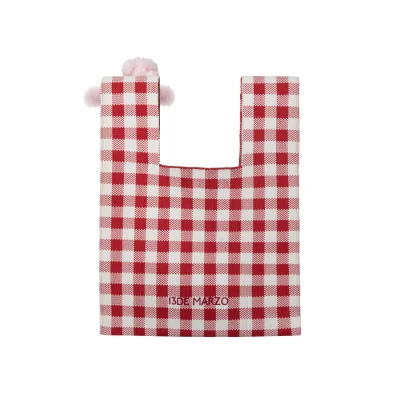 13DE MARZO Bear Picnic Bag Red - Image 3