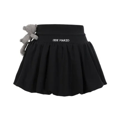 13DE MARZO Doozoo Bud Skirt Black - Image 5