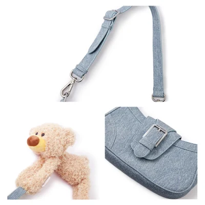 13DE MARZO Doozoo Shoulder Bag Blue - Image 6