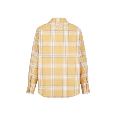 13DE MARZO Doozoo In Pocket Shirt Yellow - Image 5