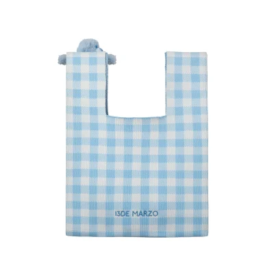 13DE MARZO Bear Picnic Bag Blue - Image 3