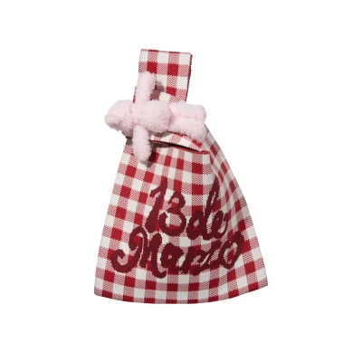 13DE MARZO Bear Picnic Bag Red