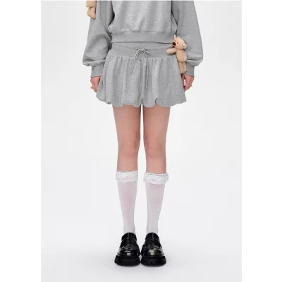 13DE MARZO Doozoo Bud Skirt Grey - Image 3