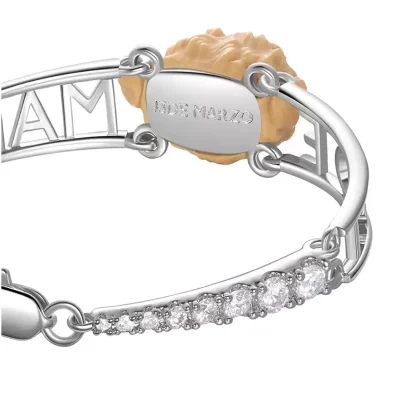 13DE MARZO Bear Logo Bracelet Silver - Image 5