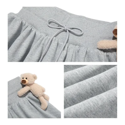 13DE MARZO Doozoo Bud Skirt Grey - Image 6