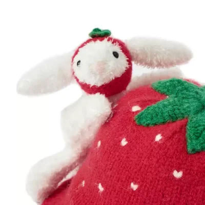 13DE MARZO Bear Mini Fruit Hat Red - Image 6