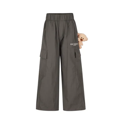 13DE MARZO BabyBear Cargo Pants Grey