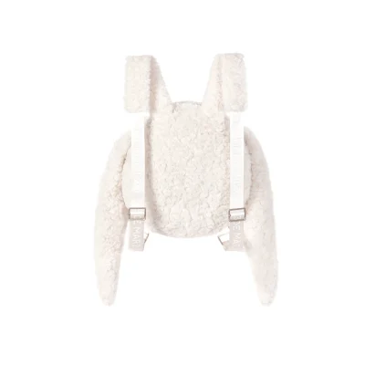 13DE MARZO Doozoo Head Backpack White - Image 3