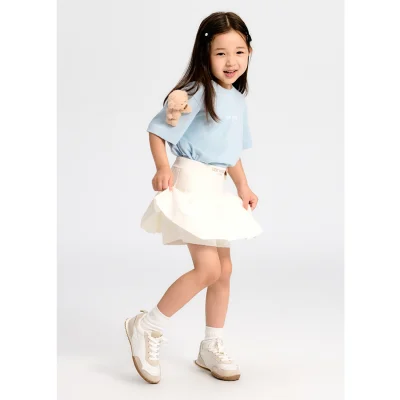 13DE MARZO BabyBear Base Skirt White - Image 3