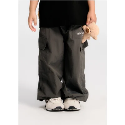 13DE MARZO BabyBear Cargo Pants Grey - Image 2