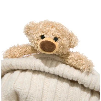 13DE MARZO Doozoo Thick Stripe Sweater Apricot - Image 6