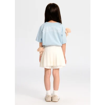 13DE MARZO BabyBear Base Skirt White - Image 4