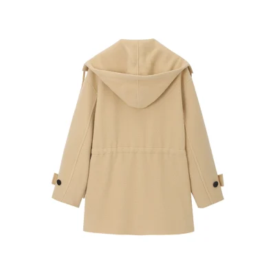REVAN Cream-Khaki Toggle Coat - Image 5