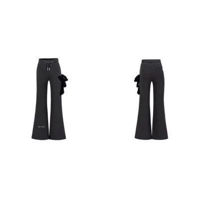 13DE MARZO Doozoo Flare Jeans Black