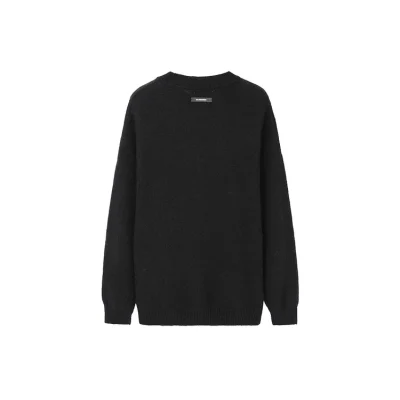 REVAN Playful Pup Oversized Sweatshirt Black - Image 6