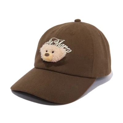 13DE MARZO Mini Bear Cap Brown