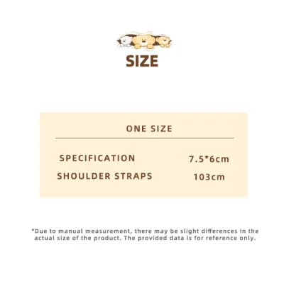 13DE MARZO Doozoo Academic Airpods Bag Brown - Image 3