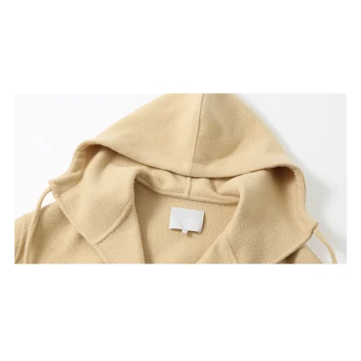 REVAN Cream-Khaki Toggle Coat - Image 7