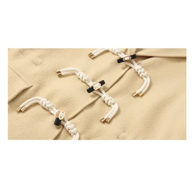 REVAN Cream-Khaki Toggle Coat - Image 6