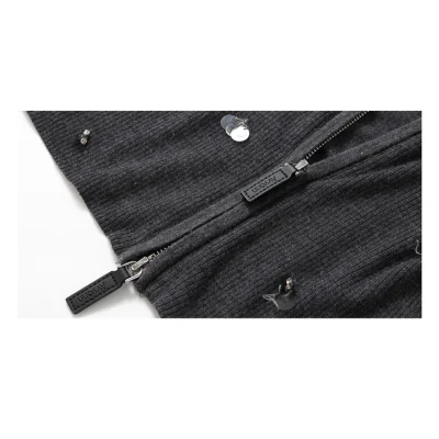 REVAN Collegiate Two-Piece Sweater Set Grey - Image 8