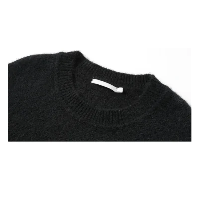 REVAN Playful Pup Oversized Sweatshirt Black - Image 8