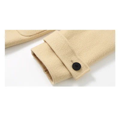 REVAN Cream-Khaki Toggle Coat - Image 8