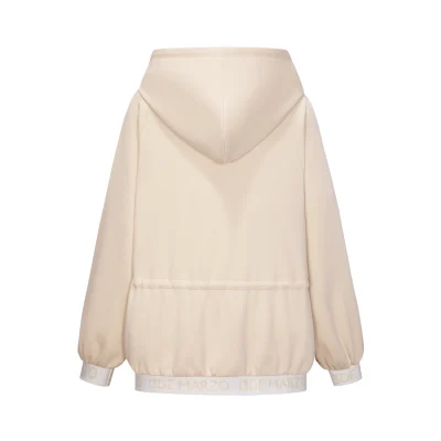 13DE MARZO Logo Band Track Jacket Beige - Image 5
