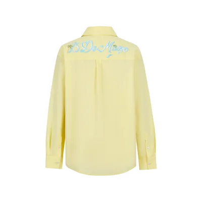 13DE MARZO Island Style Bear Shirt Yellow - Image 5