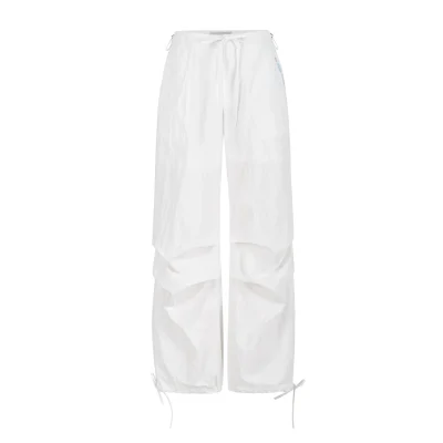 13DE MARZO Hawaii Bear Drawstring Pants White