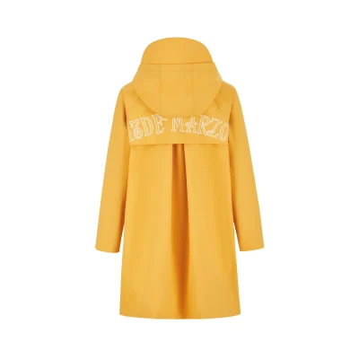 13DE MARZO Outdoor Bear Water-Resistant Windbreaker Yellow