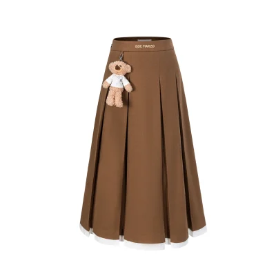 13DE MARZO Doozoo in Office Suit Dress Khaki