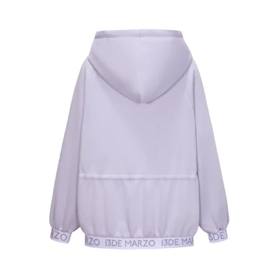 13DE MARZO Logo Band Track Jacket Purple - Image 5