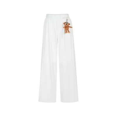 13DE MARZO Sunburnt Bear Sun Protection Pants White