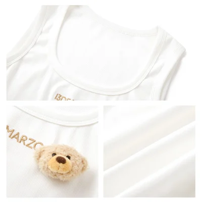 13DE MARZO Doozoo Ballet Dress White - Image 6