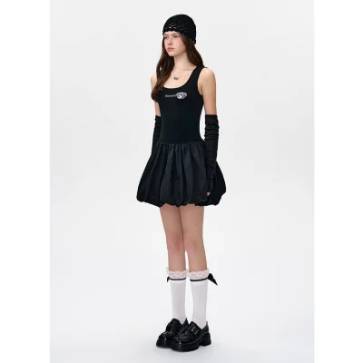 13DE MARZO Doozoo Ballet Dress Black - Image 3