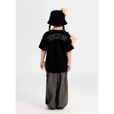 13DE MARZO BabyBear Base T-shirt Black - Image 3