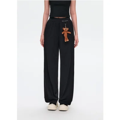 13DE MARZO Sunburnt Bear Sun Protection Pants Black