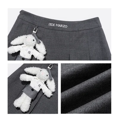 13DE MARZO Doozoo in Office Suit Dress Grey - Image 7