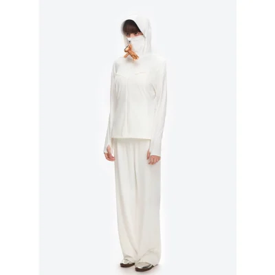 13DE MARZO Sun Protection Jacket White - Image 3