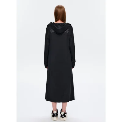 13DE MARZO Sun Protection Long Jacket Black - Image 4