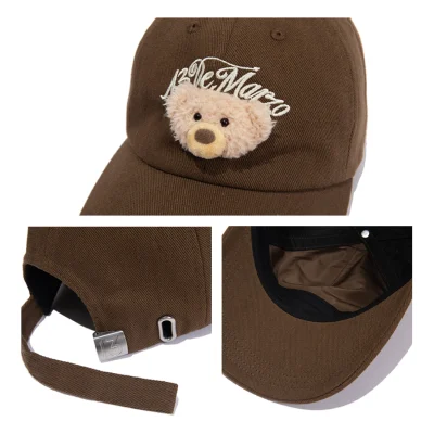 13DE MARZO Mini Bear Cap Brown - Image 7