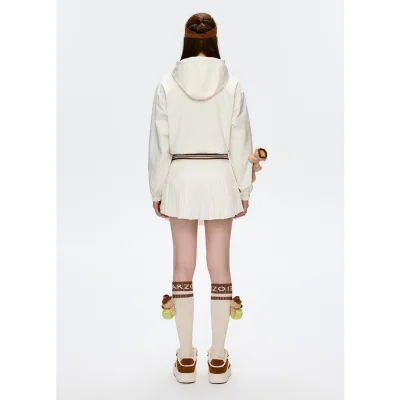 13DE MARZO Marzo Tennis Skirt White - Image 4