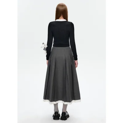 13DE MARZO Doozoo in Office Suit Dress Grey - Image 4