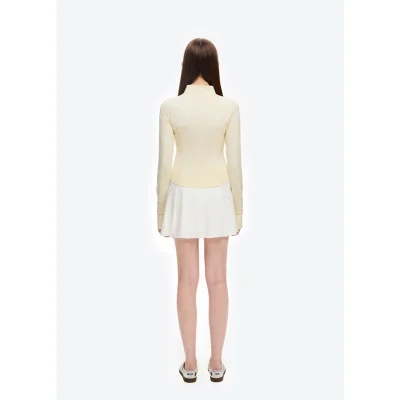 13DE MARZO Sunburnt Bear Sun Protection Slim Jacket Yellow - Image 4