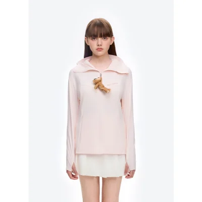 13DE MARZO Sun Protection Jacket Pink