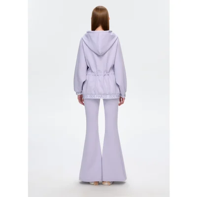 13DE MARZO Logo Band Track Jacket Purple - Image 4