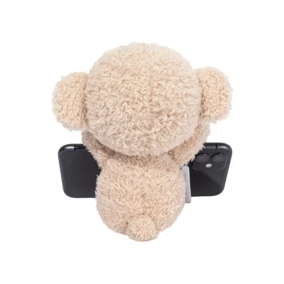 13DE MARZO Bear Phone Holder Khaki - Image 4