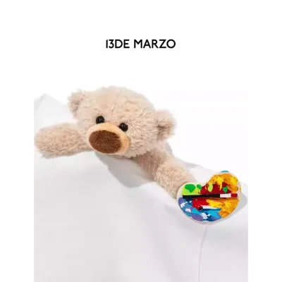 13DE MARZO DIY Colour-Fill T-Shirt White - Image 11